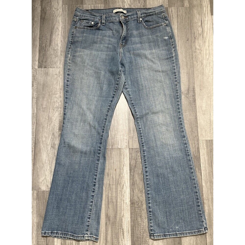 Levi’s Women’s Bootcut Jeans Size 14 Blue Medium Wash Stretch 5-Pocket